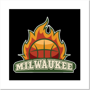 Milwaukee  basketball Posters and Art